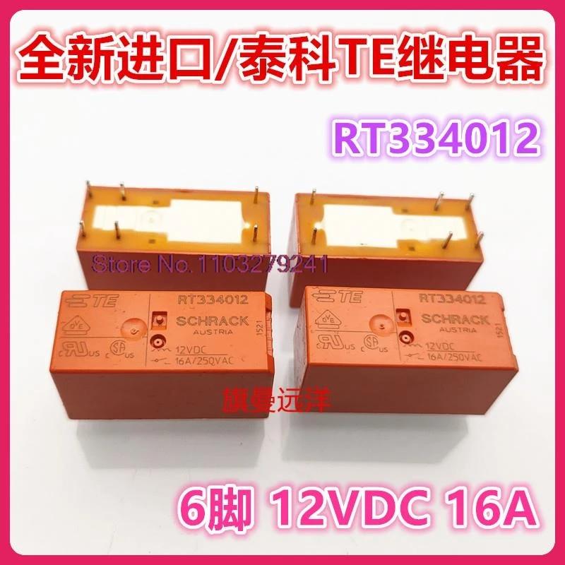 RT334012 TE 12V 16A 12VDC DC12V, Ʈ 5 
